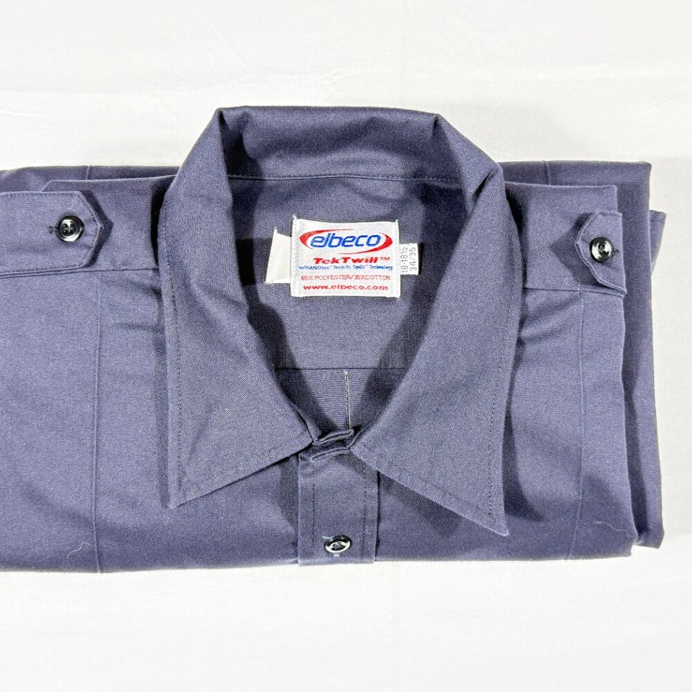 Elbeco TekTwill Duty Uniform Long-Sleeve Shirt - 3XL; 18-18.5; 34/35 - Picture 8 of 8
